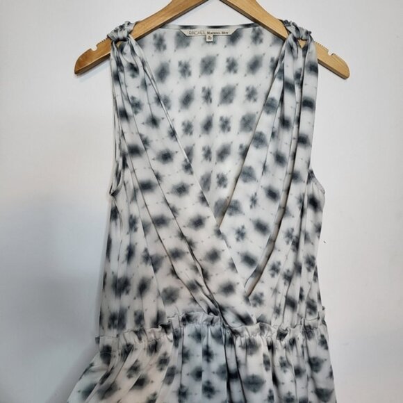 Rachel Rachel Roy White & Black Print Dress Size XL - Picture 4 of 10